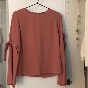 Blush Blouse, long-sleeves
